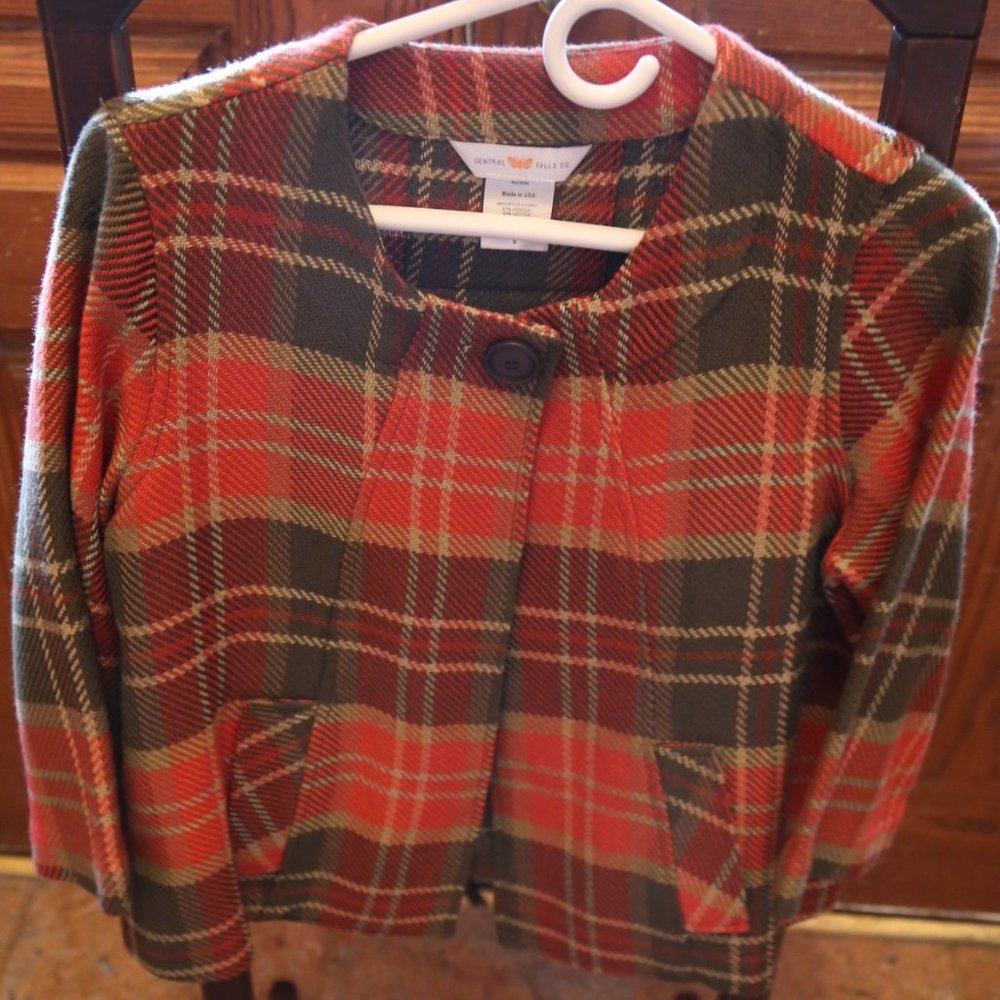 Vintage Plaid Jacket / Blazer - Women's Size Sm